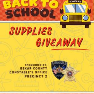 08/01 Ingram Park Mall - Back to School Supply Giveaway