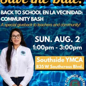 08/02 District 5 - Back to School en la Vecinidad: Community Bash