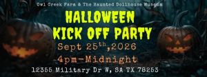 09/25 Owl Creek Farm - Halloween Kick-Off Party
