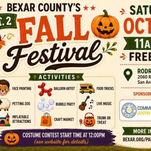 10/17 Bexar County Pct. 2 Fall Festival at Rodriguez Park