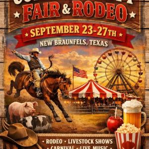 09/23 - 09/27 Comal County Fair & Rodeo