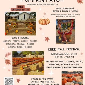 10/10 - 10/31 St. Margaret's Episcopal Church - Pumpkin Patch & Fall Festival