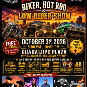 10/03 Biker, Low Rider & Hot Rod Event with Least of Saints