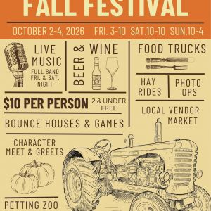 10/02 - 10/04 Grandview Wedding and Events - Fall Fest