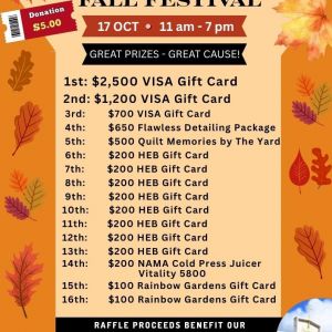10/17 Holy Rosary Catholic Church - Fall Festival