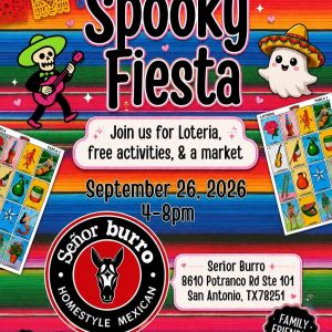 09/26 SA Book Babes - Spooky Fiesta at Senor Burro