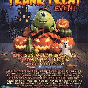 10/25 Schertz Funeral Home - Trunk or Treat