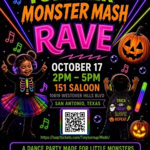 10/17 Tiny Turn Up - Monster Mash at 151 Saloon