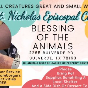 10/03 St. Nicholas Hill Country - Costume Blessing and Spooky Potluck