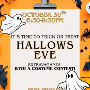 10/30 Powerhouse TnT Gymnastics - Fun Friday: Hallows Eve