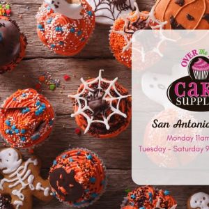 10/01 - 10/31 Over the Top Cake Supplies - Halloween-Themed Classes