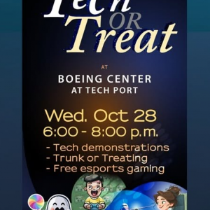 10/28 Tech or Treat at Boeing Center at Tech Port